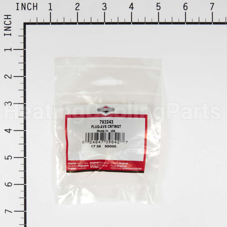 793243 Briggs & Stratton Plug-Avs Cntwgt