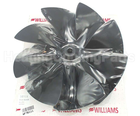 7B111 Williams Comfort Products 11 1/4"Dia 1/2"Bore Fan Blade