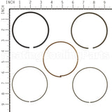809972 Briggs & Stratton Ring Set - Std