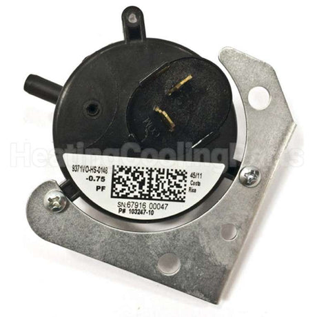80W53 Lennox -.68"Wc Spst Pressure Switch