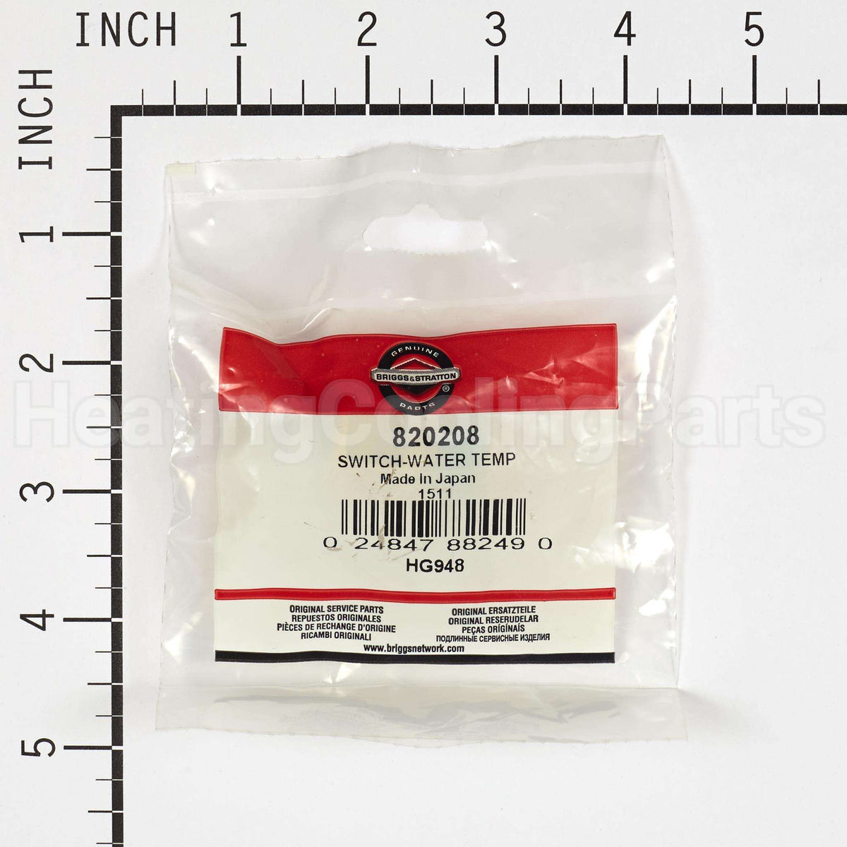 820208 Briggs & Stratton Switch-Water Temp