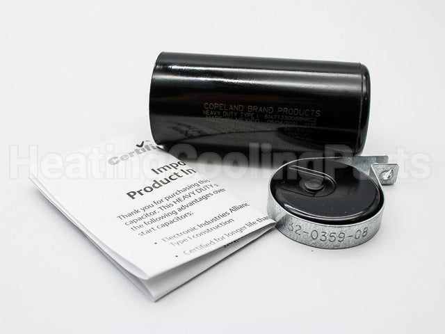 914-0036-03 Copeland 88-106Mfd 330V Start Capacitor