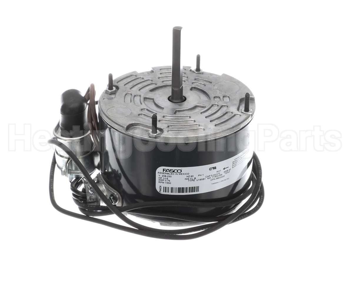 950-0801 Tjernlund Products 208-230V 1/15Hp 1550Rpm Motor