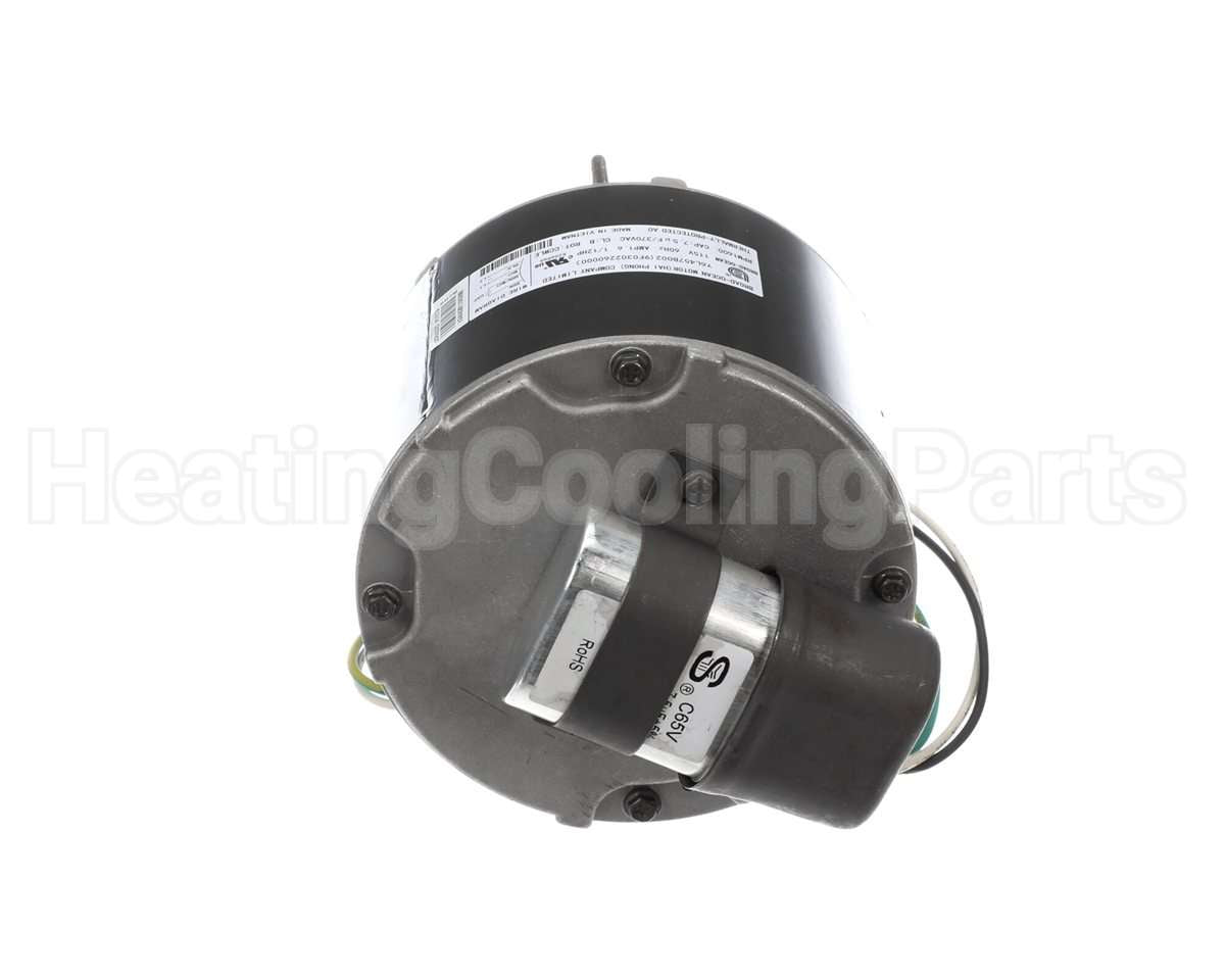 9F0302260000 Modine 115V 1600Rpm 1/12Hp Motor