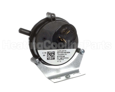 B1370148 Amana-Goodman -1.19"Pf Spst Pressure Switch