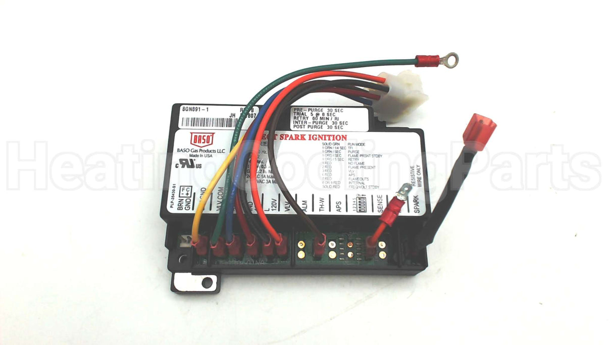 BGN891-1C Baso Gas Products Pulse Furnace Replacement Mod