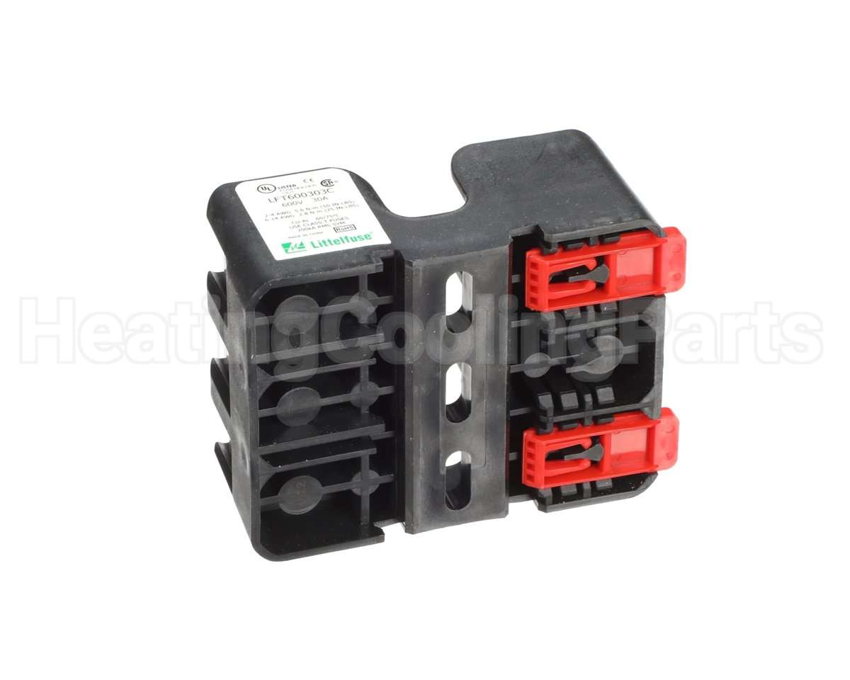 BLK1035 Trane 1/3-30A 3P Fuse Block