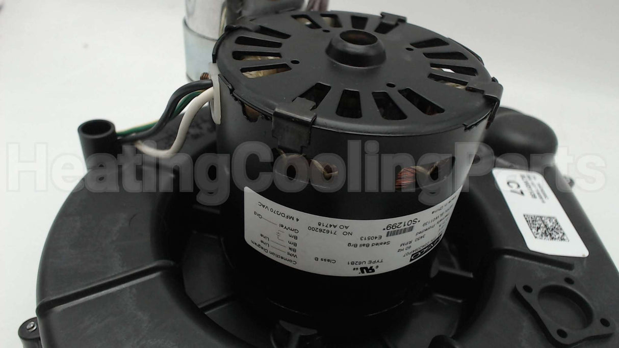 BLW1139 Trane 1 Stage Draft Inducer Blower