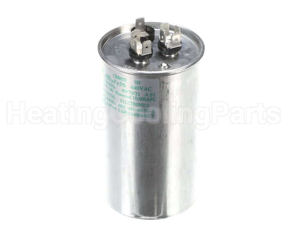 CAP050400440RTP Amana-Goodman 40/5Mfd 440V Rnd Run Capacitor