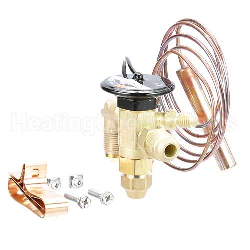 CE-A-SW Compatible Sporlan Expansionvalve, Thrmstc 3/8 In, 1/2 Out, 60 Cap