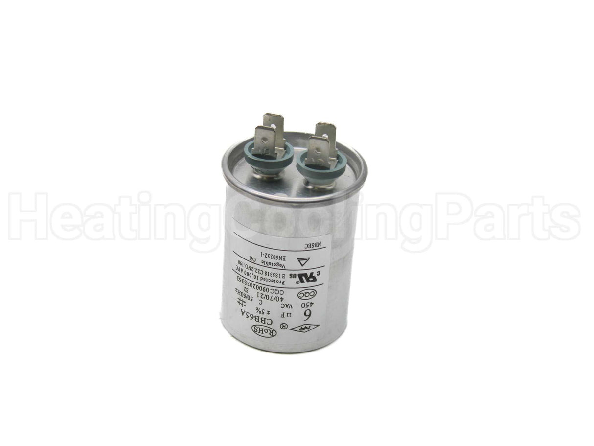 CPT2520 Trane 6Mfd 450V Round Capacitor