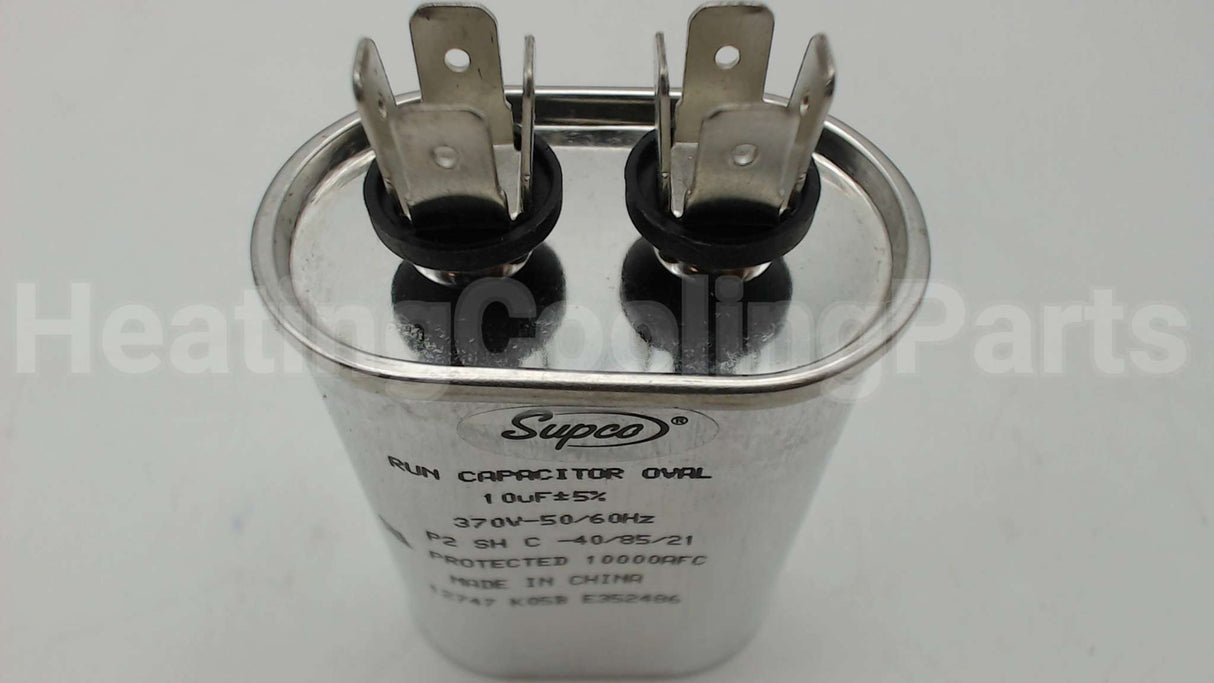 CR10X370 Supco 10Mfd 370V Oval Run Capacitor
