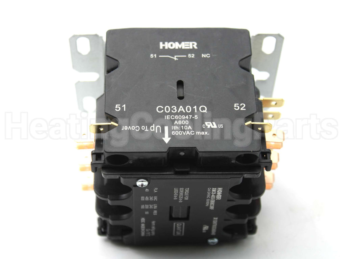 CTR2845 Trane 600V 40Amp 3P Contactor