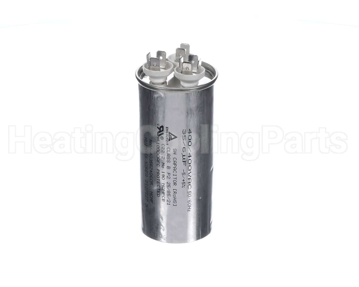 EAE43285408 International Comfort Products 370V 35/6 Mfd Round Capacitor