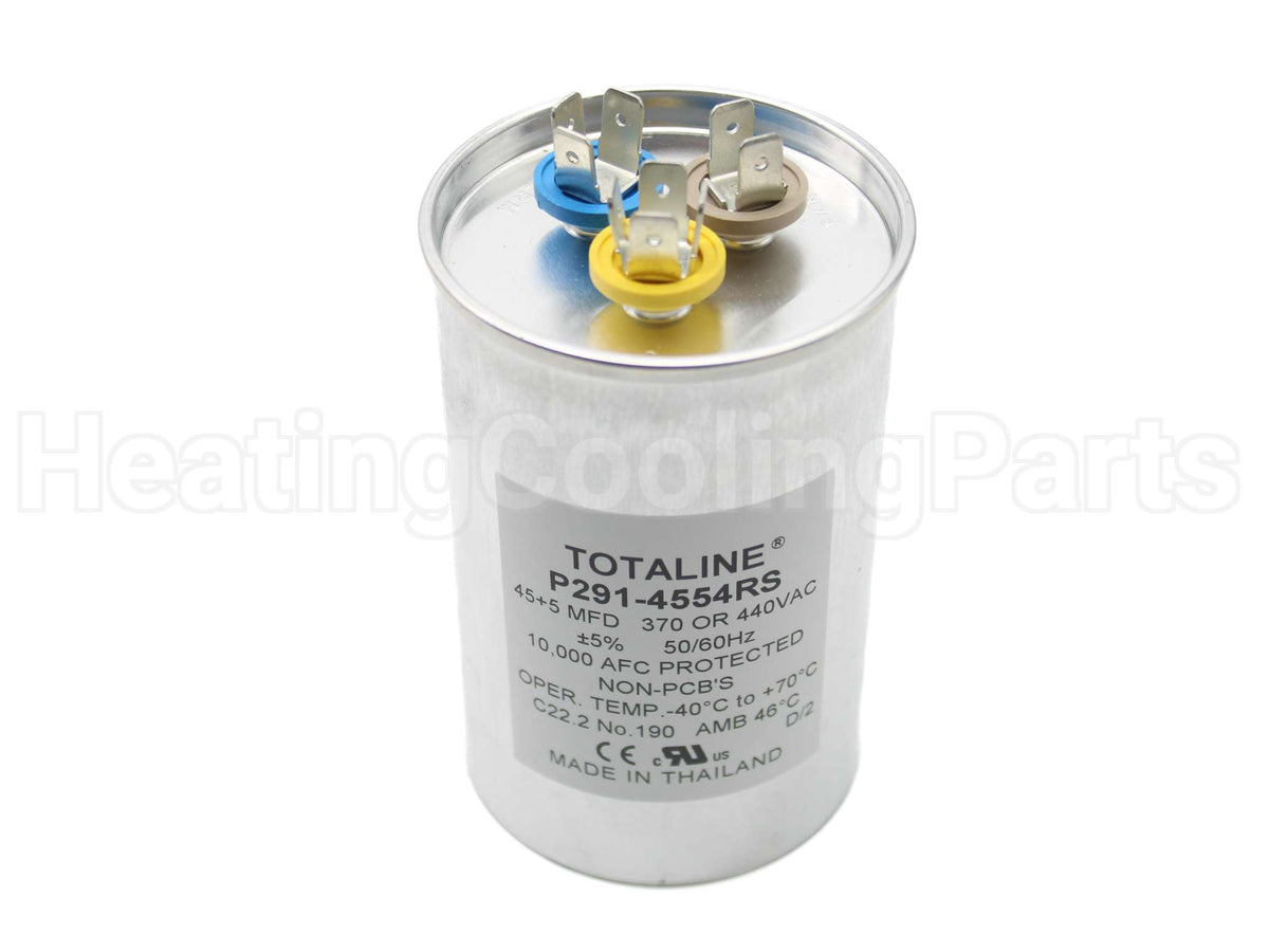 F87074554R International Comfort Products 45/5Mfd 440V Round Run Cap
