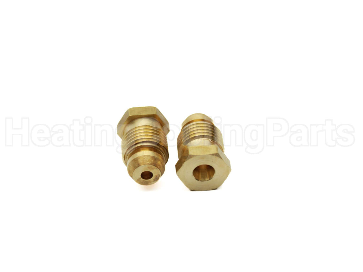 FTG75-1H Baso Gas Products Compressionfitting (2Pack)