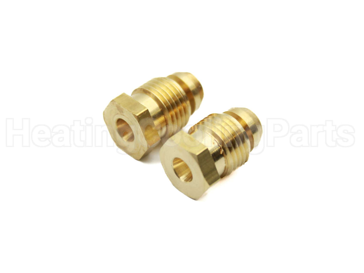 FTG75-1H Baso Gas Products Compressionfitting (2Pack)