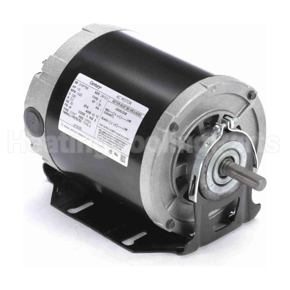 GF2035 Century Belt Drive Blower Motor