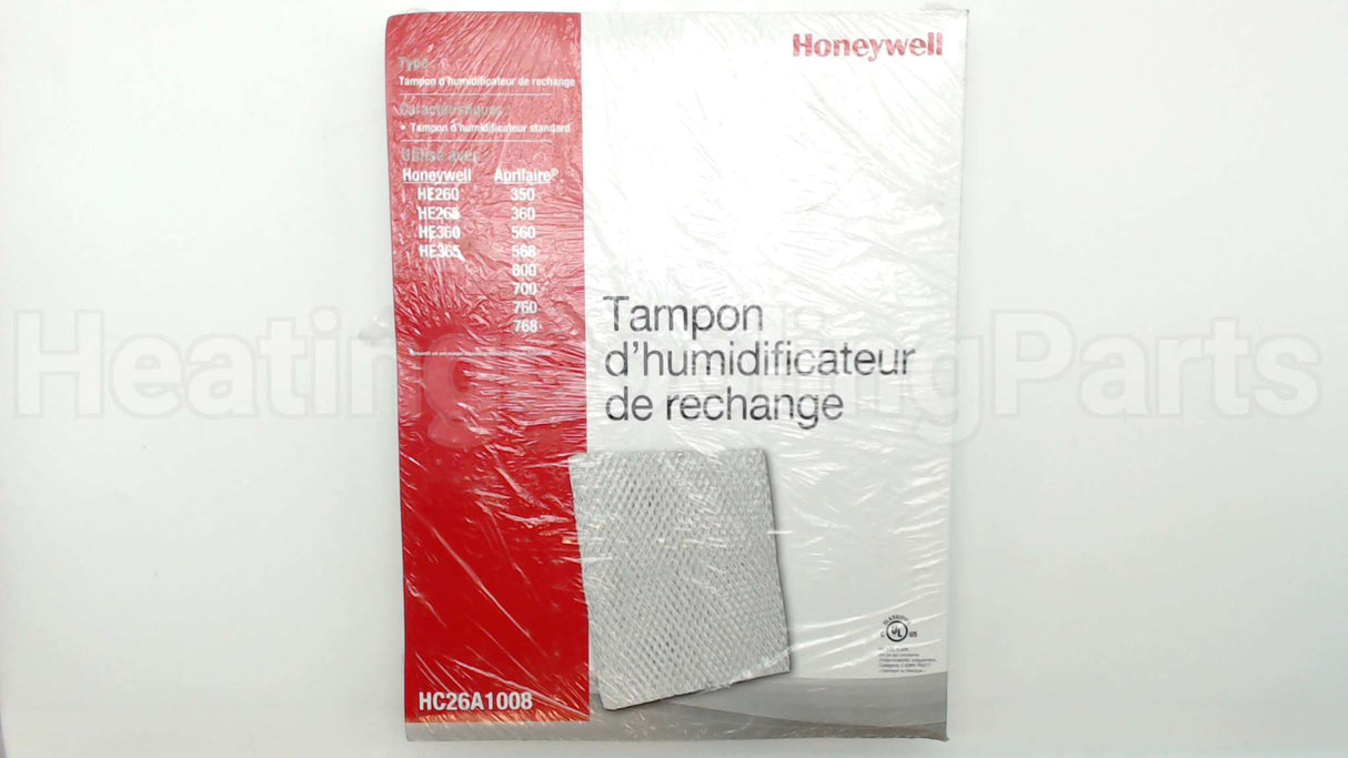 HC26A1008 Resideo Humidifier Pad,10X13X1.6"