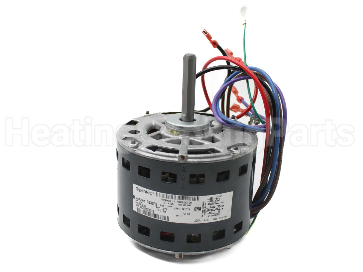 HC39SB231 Carrier 208/230V 1/4Hp1075Rpm3Spdmotor