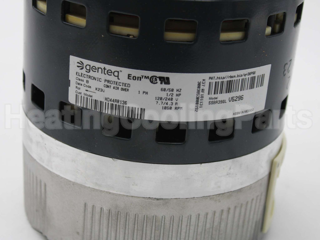 HD44AR136 Carrier 1/2Hp 120/240V 1050Rpm Blw Mtr