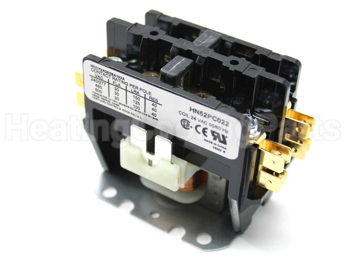 HN52PC022 Carrier 2P 30A 24V Contactor