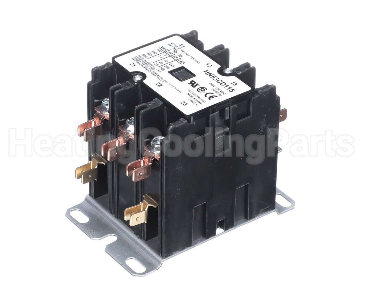 HN53CD115 Carrier 115V 40Amp 3Pole Contactor