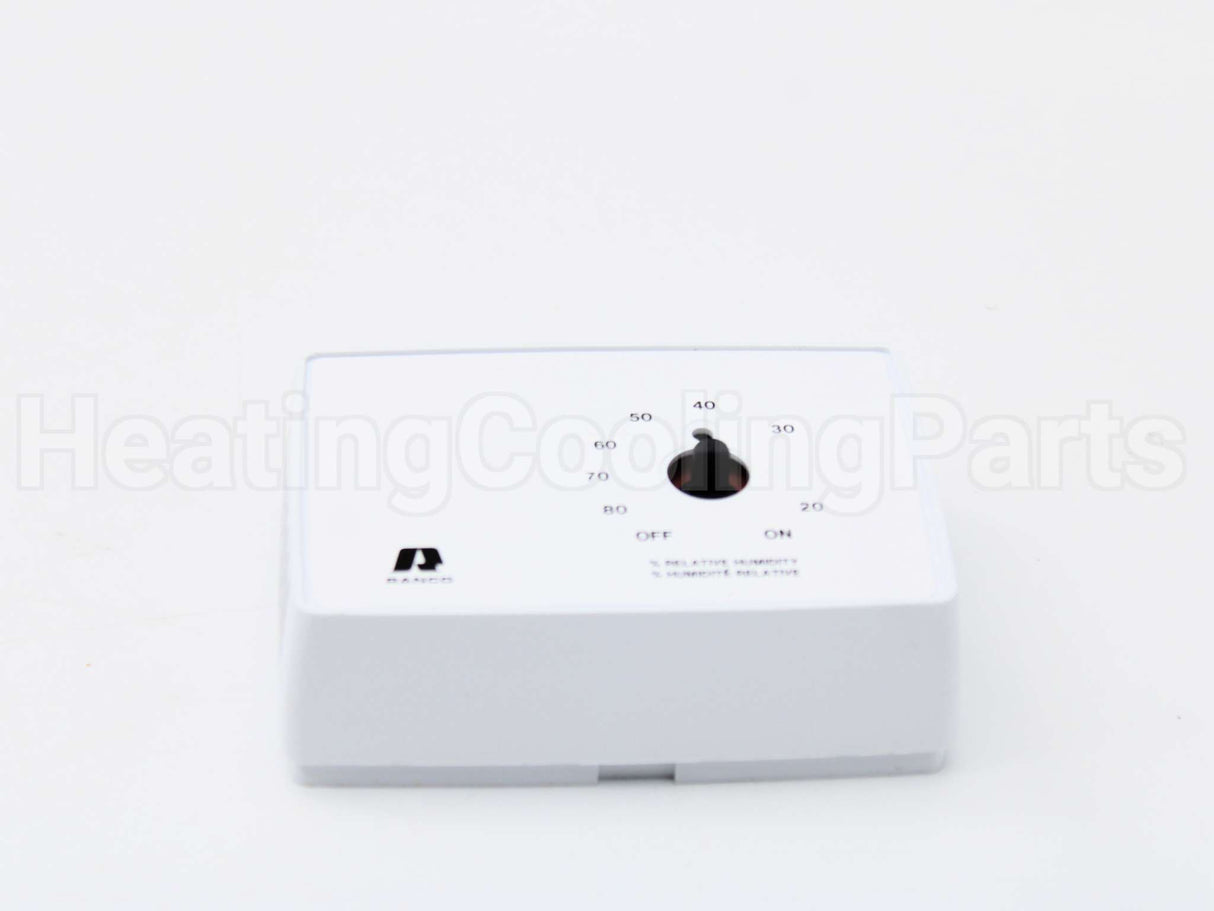 J10-809W Ranco 24V White Dehumidistat,20/80%