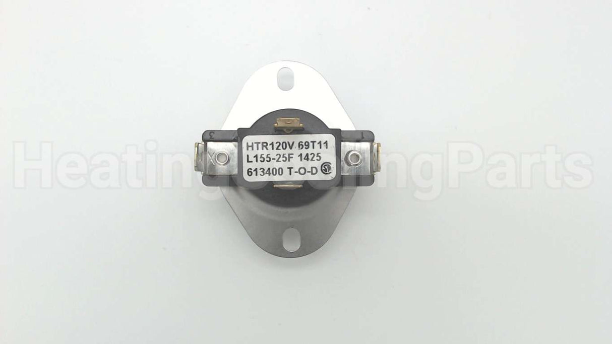 L15525W Supco Spst Limit Thermostat W/Heater