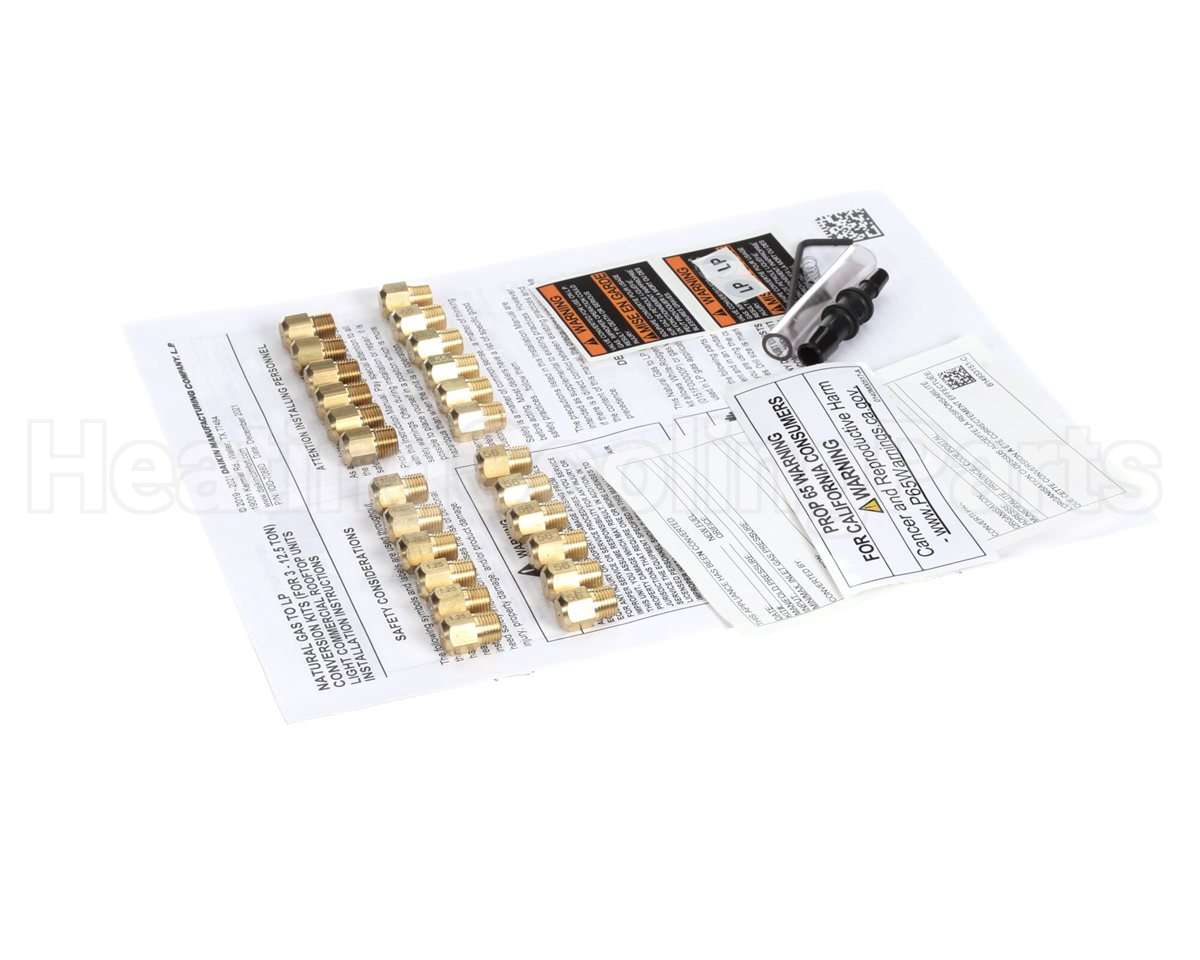 LPHE-036072 Daikin-Mcquay Lp Conversion Kit