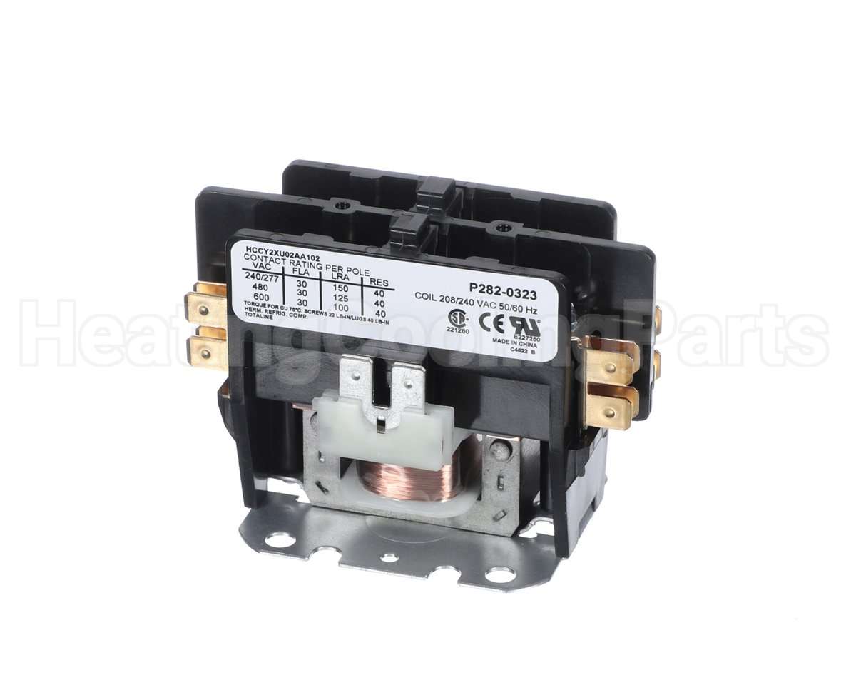 P282-0323 Carrier 2P 30Amp 208/240V Contactor