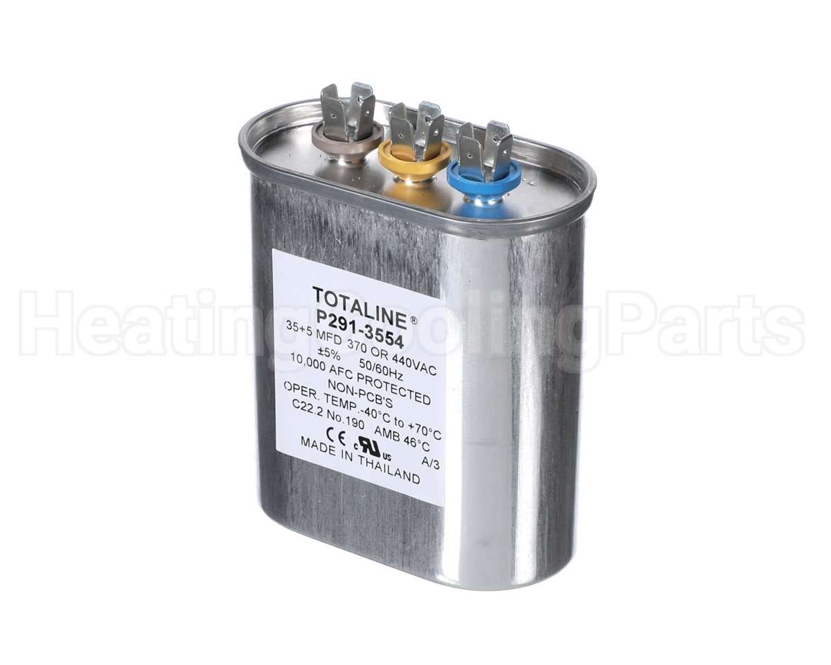 P291-3554 Carrier Run Cap Oval 440V 35/5 Mfd