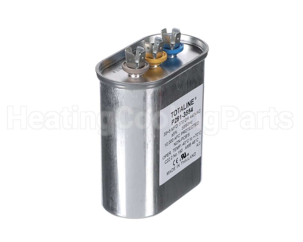 P291-3554 Carrier Run Cap Oval 440V 35/5 Mfd