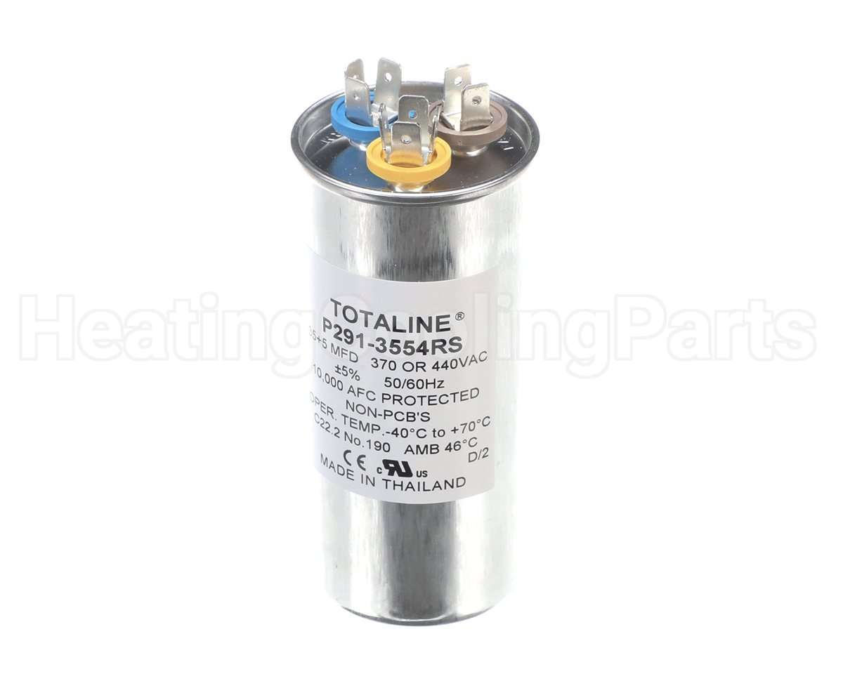 P291-3554RS Carrier 35/5 Mfd 440 Dual Capacitor