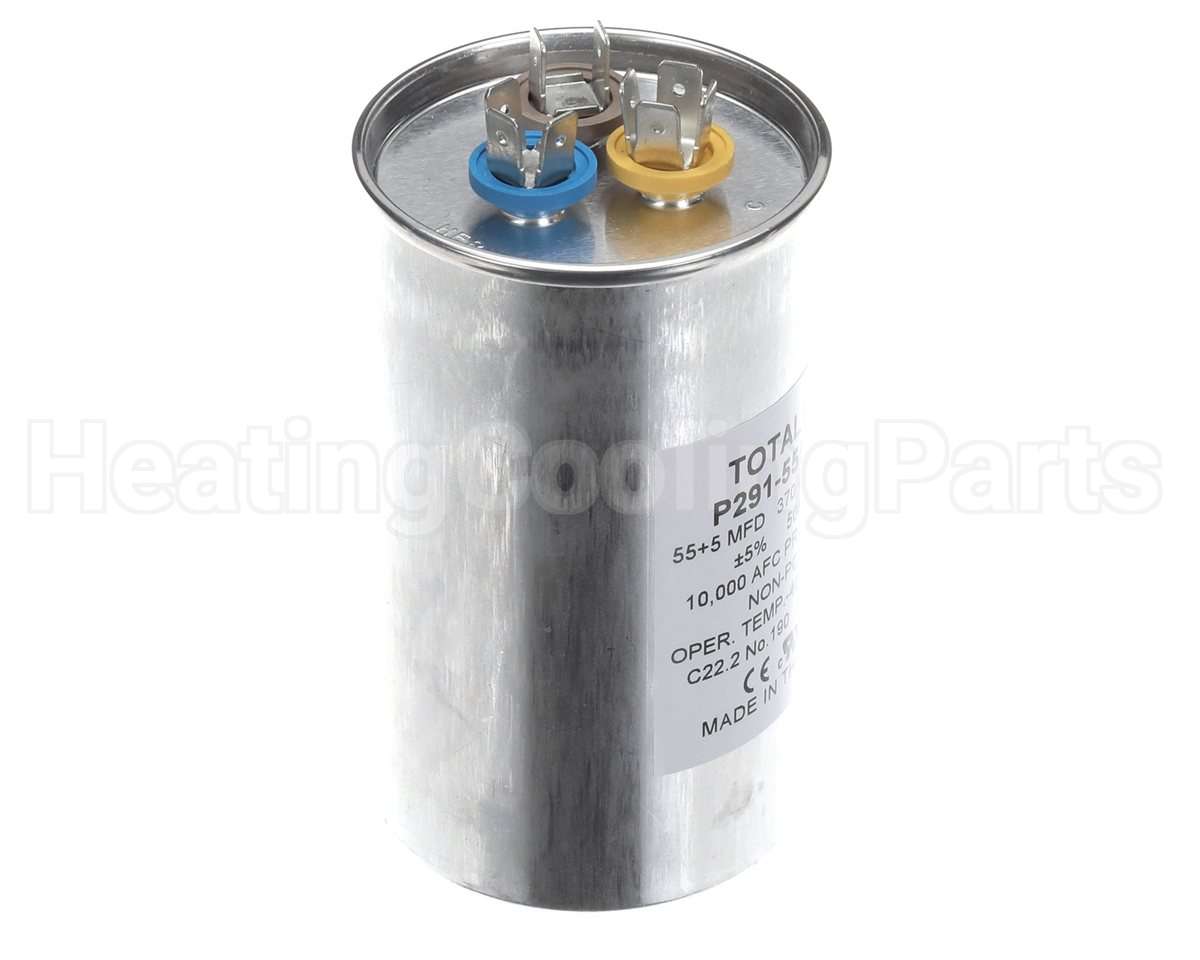 P291-5554RS Carrier 55/5Mfd 440V Round Run Cap