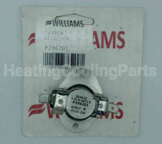 P296201 Williams Comfort Products 165F 35F Dif Switch