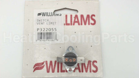 P322055 Williams Comfort Products Vent Safety Switch