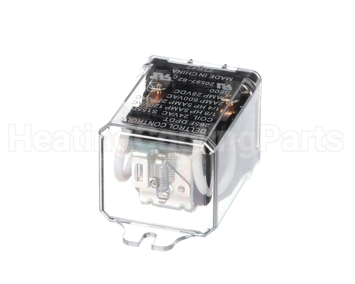P91000 Aaon 24V 5A Dpdt Plugin Relay