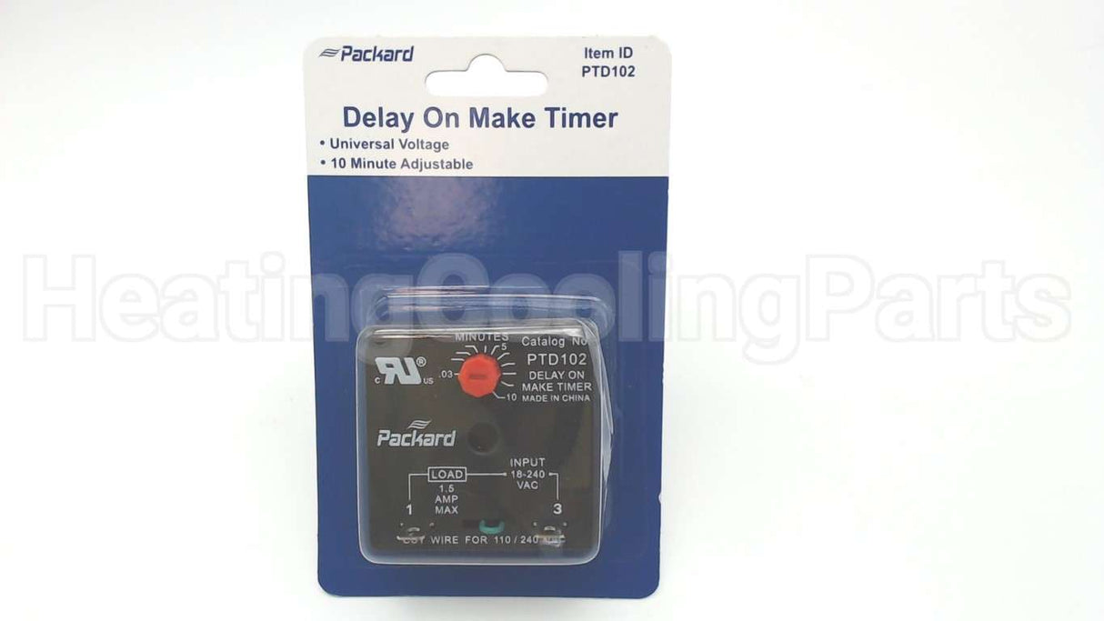 PTD102 Packard 10 Min Adjust Time Delay
