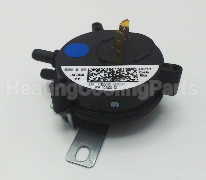 R101432-12 Armstrong Furnace -.45"Wc Spst Pressure Switch