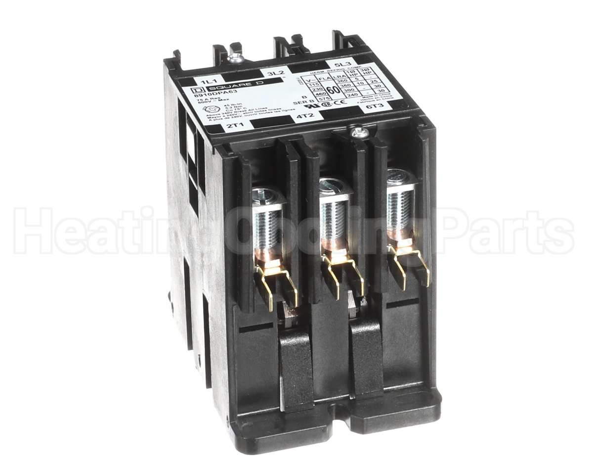 R36630 Aaon 3P 60A 208-240V/600V Contactor