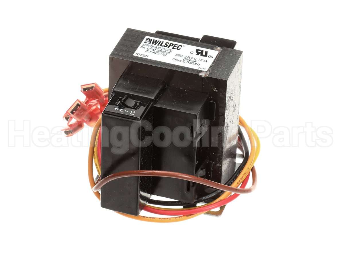 R75291 Aaon 208/230V->24V 75Va Transfromer