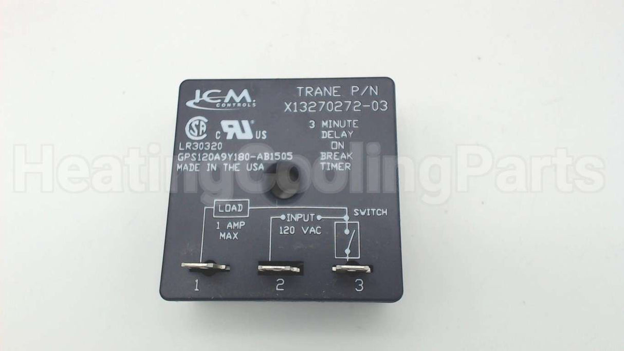 RLY0923 Trane Time Delay Relay