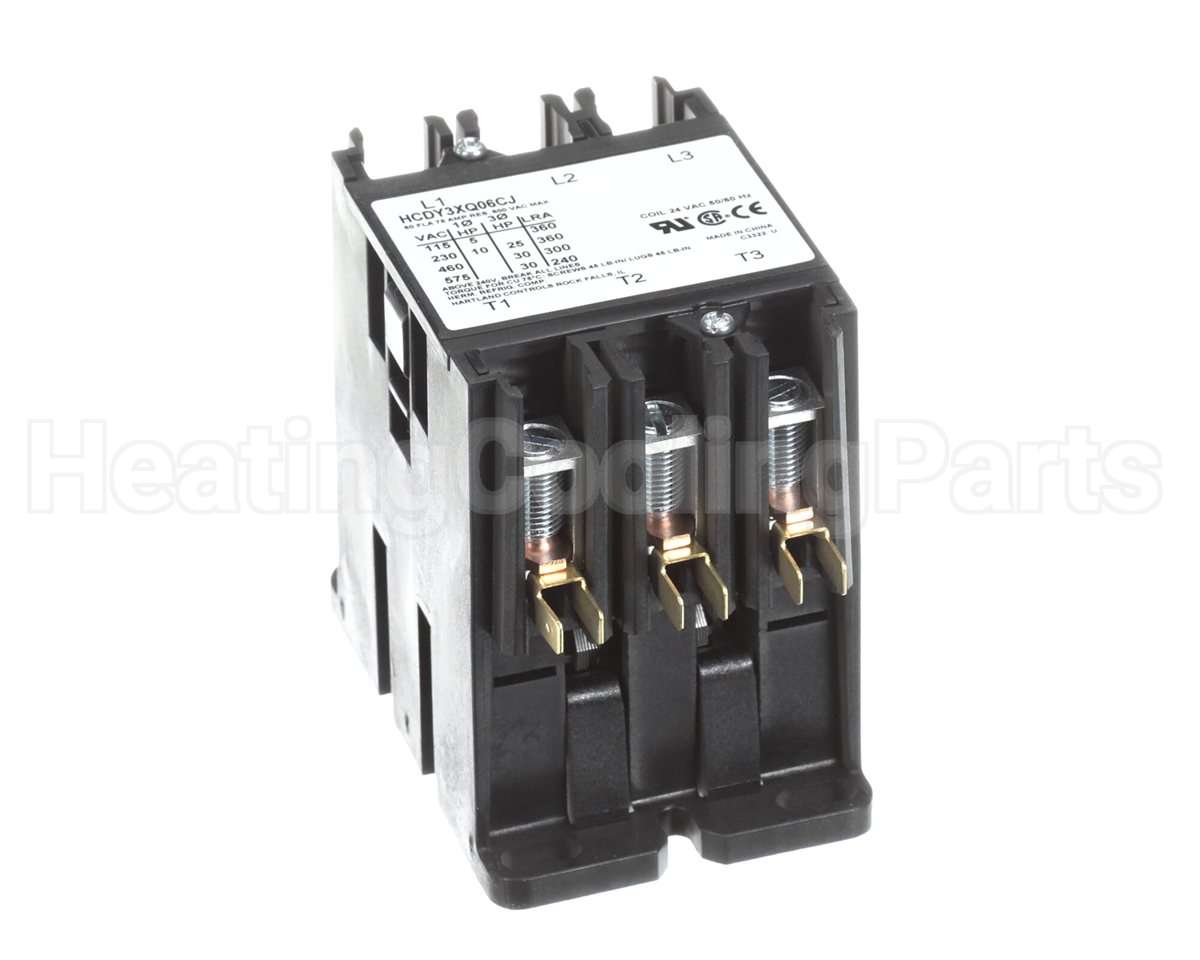 S1-024-41240-000 York Cntctr 3-Pole 24V-Coil 60A