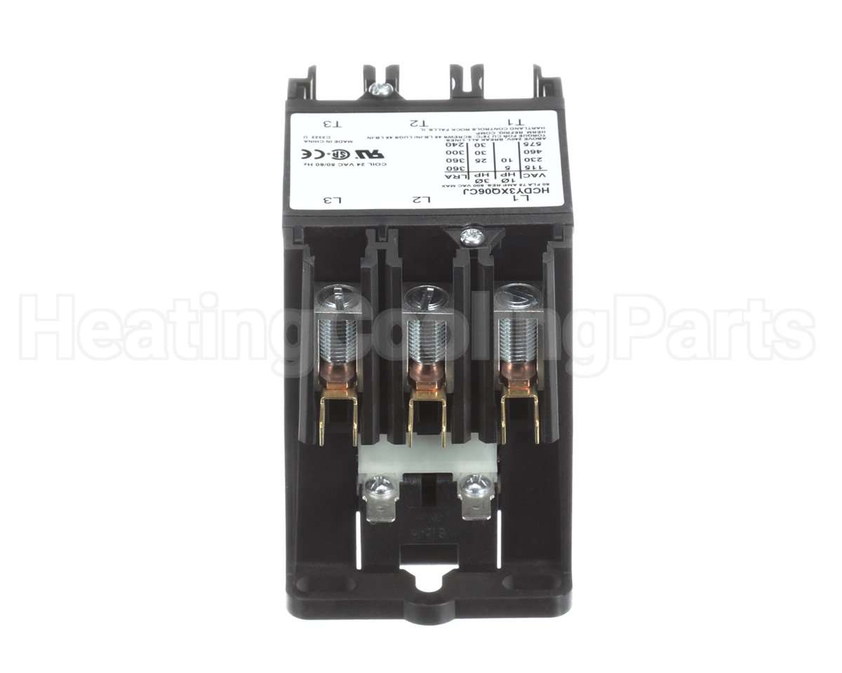 S1-024-41240-000 York Cntctr 3-Pole 24V-Coil 60A