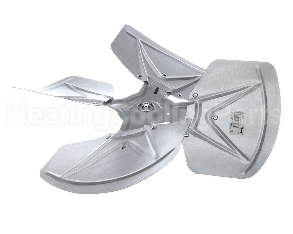 S1-026-31136-000 York 18"Dia 23Deg 1/2" Cw 4Bld Fan