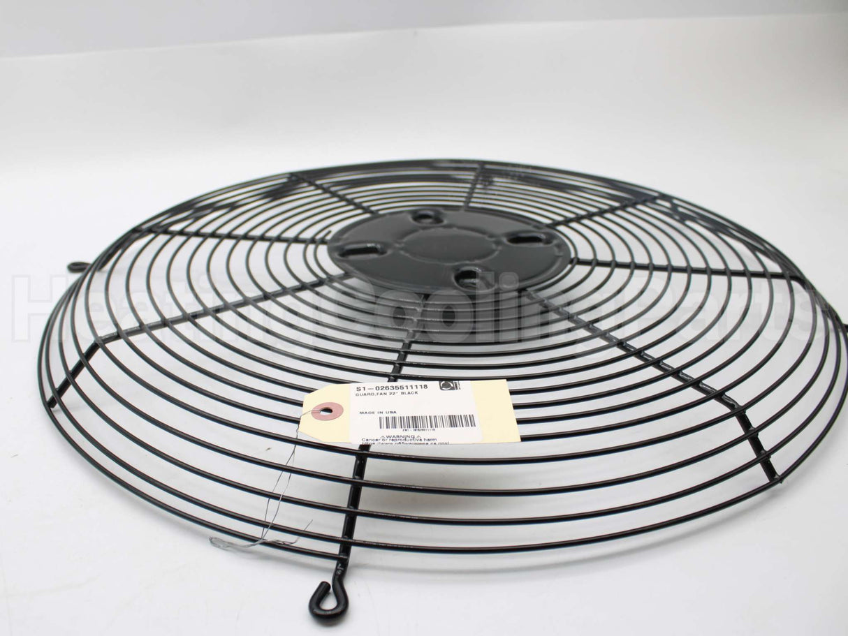 S1-026-35511-118 York 18" Fan Guard Black