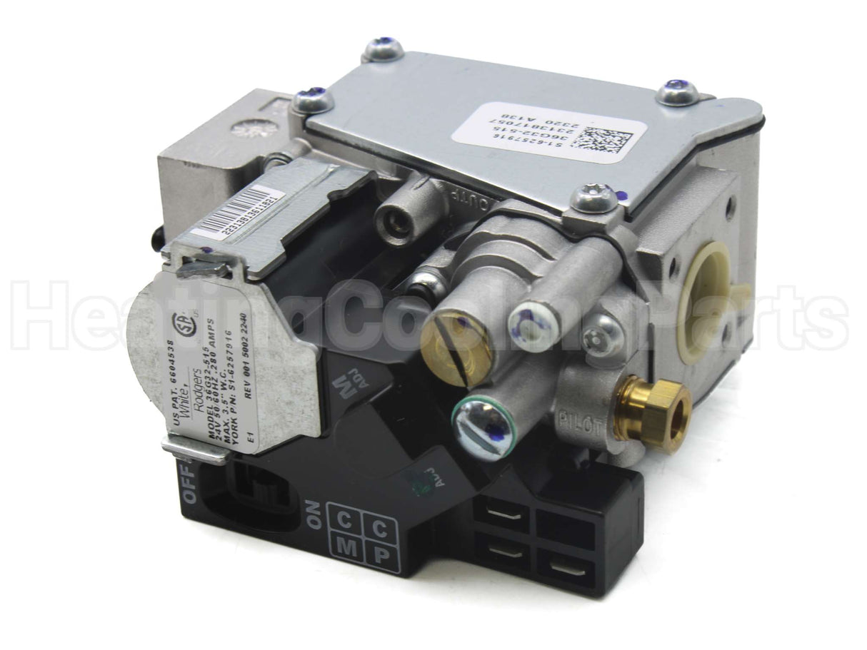 S1-6257916 York 1/2" Natural Gas Valve