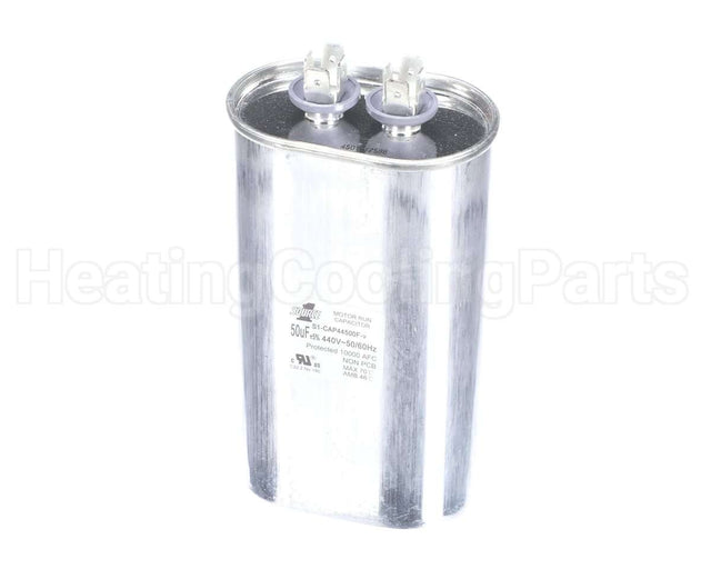 S1-CAP44500F York 440V 50Mfd Run Single Cap Flat