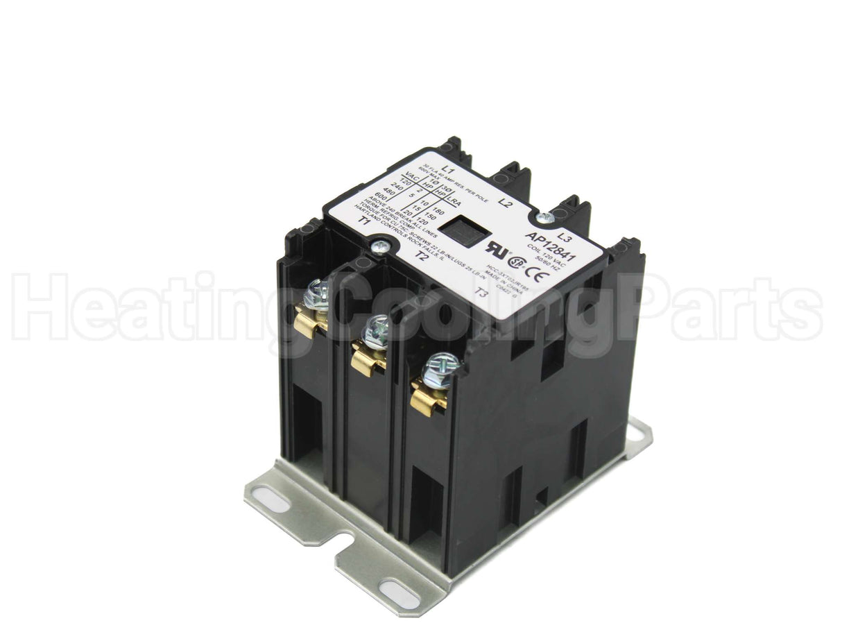 SP12841 Rheem-Ruud 120Vcoil 3Pole 30Amp Contactor